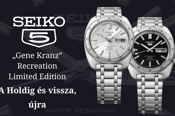 Seiko 5 Sports Heritage Design Re-creation limited edition - A Holdig és vissza, újra