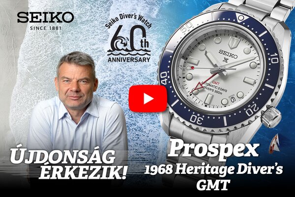 Újdonság érkezik! Prospex 1968 Heritage Diver's GMT SPB519J1