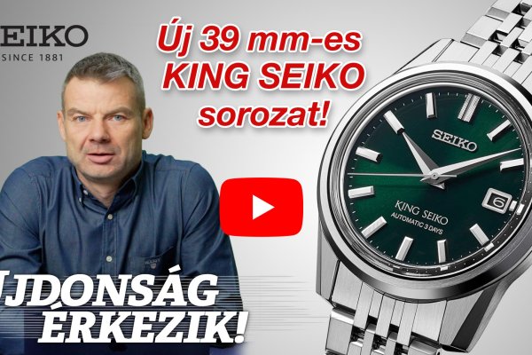 Újdonság Érkezik! - King Seiko modellek nagyobb tokátmérővel