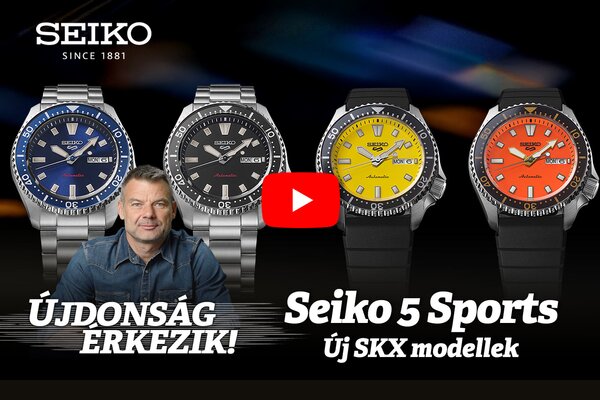Újdonság érkezik! Új Seiko 5 Sports SKX modellek